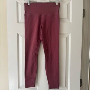 Dusty pink leggings with High Waist and Full Length
